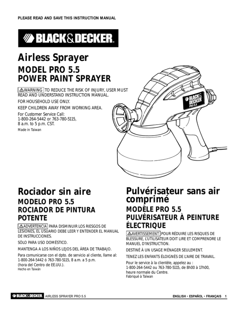Airless Sprayer Manualzz