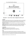 Real Reverbulator User Guide
