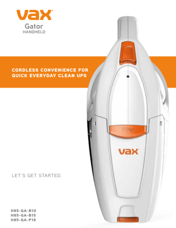 Vax H85-GA-B10 Gator Cordless Handheld 
