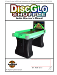 DiscGlo Shuffleboard Operator's Manual