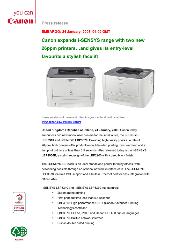 canon lbp 2900 specification pdf