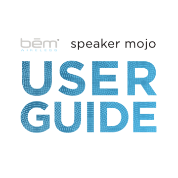 bem wireless SPEAKER MOJO User manual | Manualzz