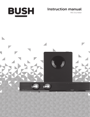Bush 200W 2.1CH Soundbar Instruction 