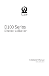 Origin Acoustics in-ceiling speaker D100 D108, D106, D104 Installation Manual