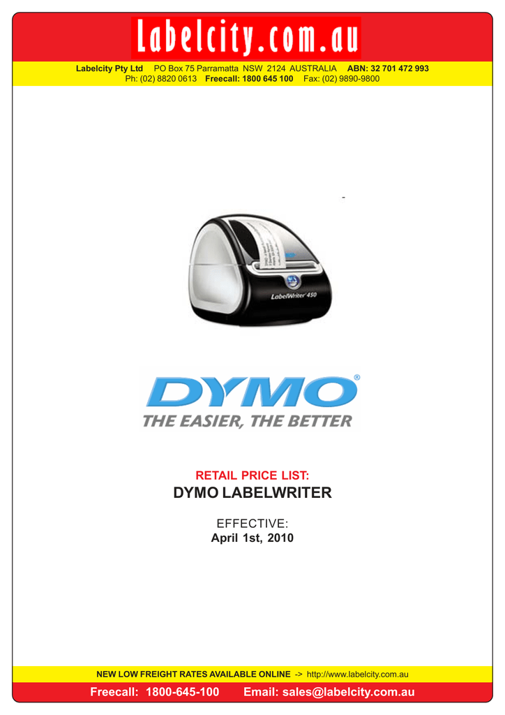 dymo 60622