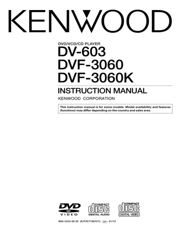 DV-603 DVF-3060 DVF-3060K | Manualzz