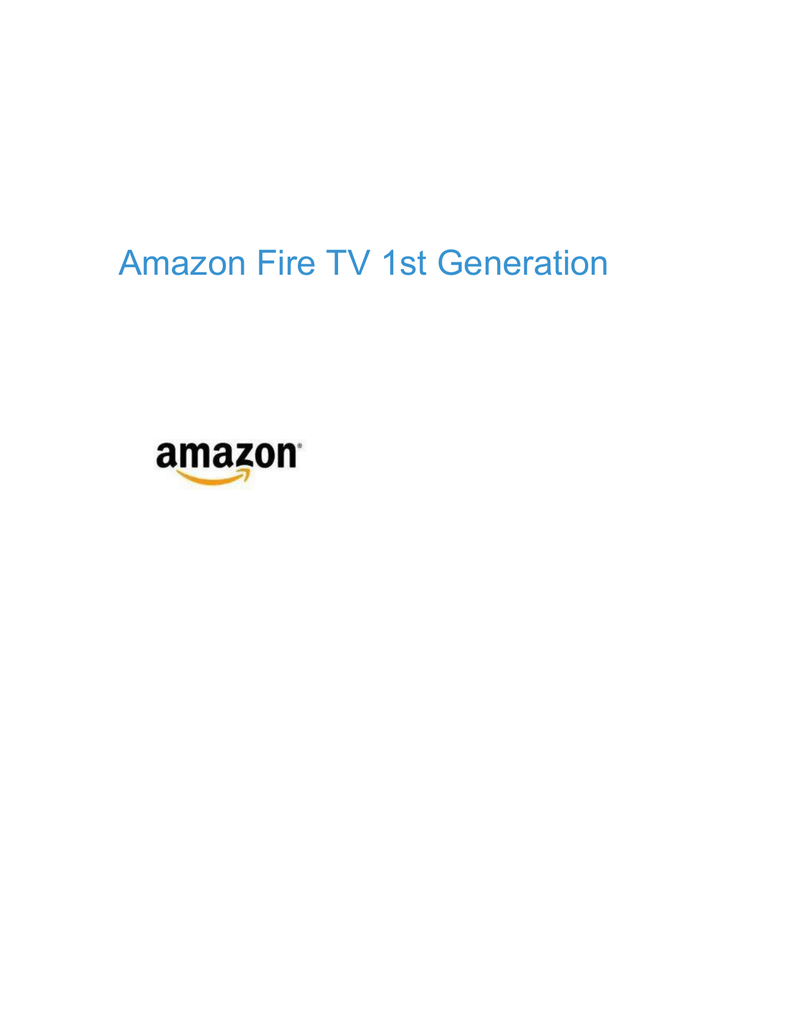 Amazon Fire TV User manual | Manualzz