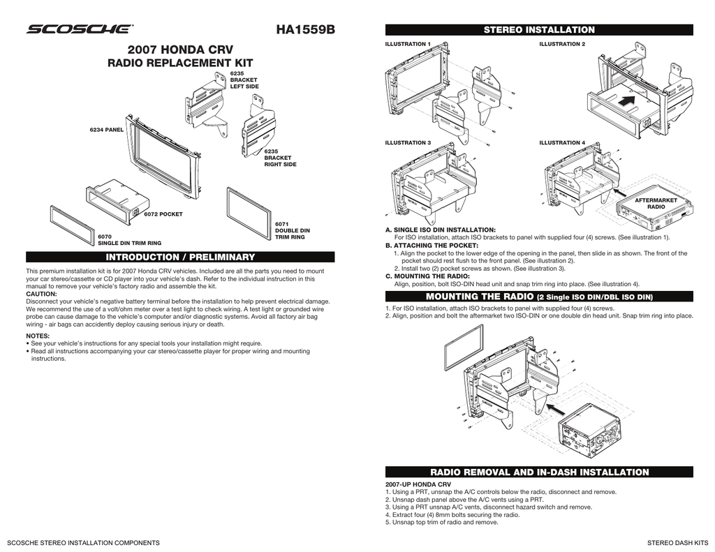 Subaru Stereo Install Kit - Greatest Subaru