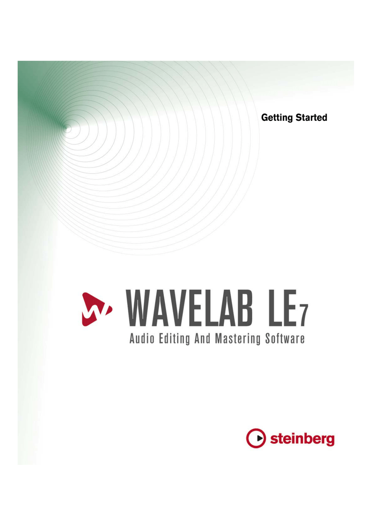 wavelab 8.5 introduction