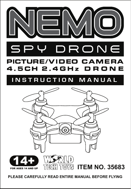 world tech toys drone manual