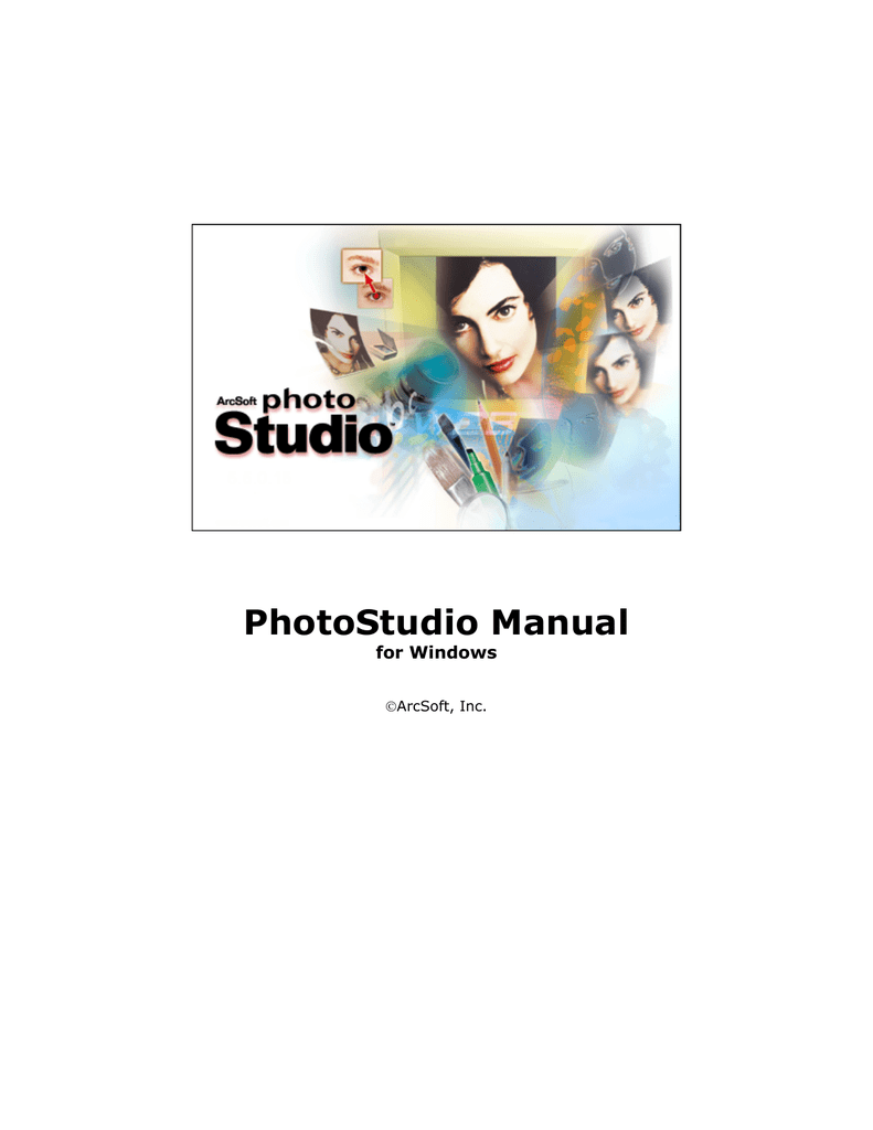 ArcSoft PHOTOSTUDIO Owner Manual | Manualzz