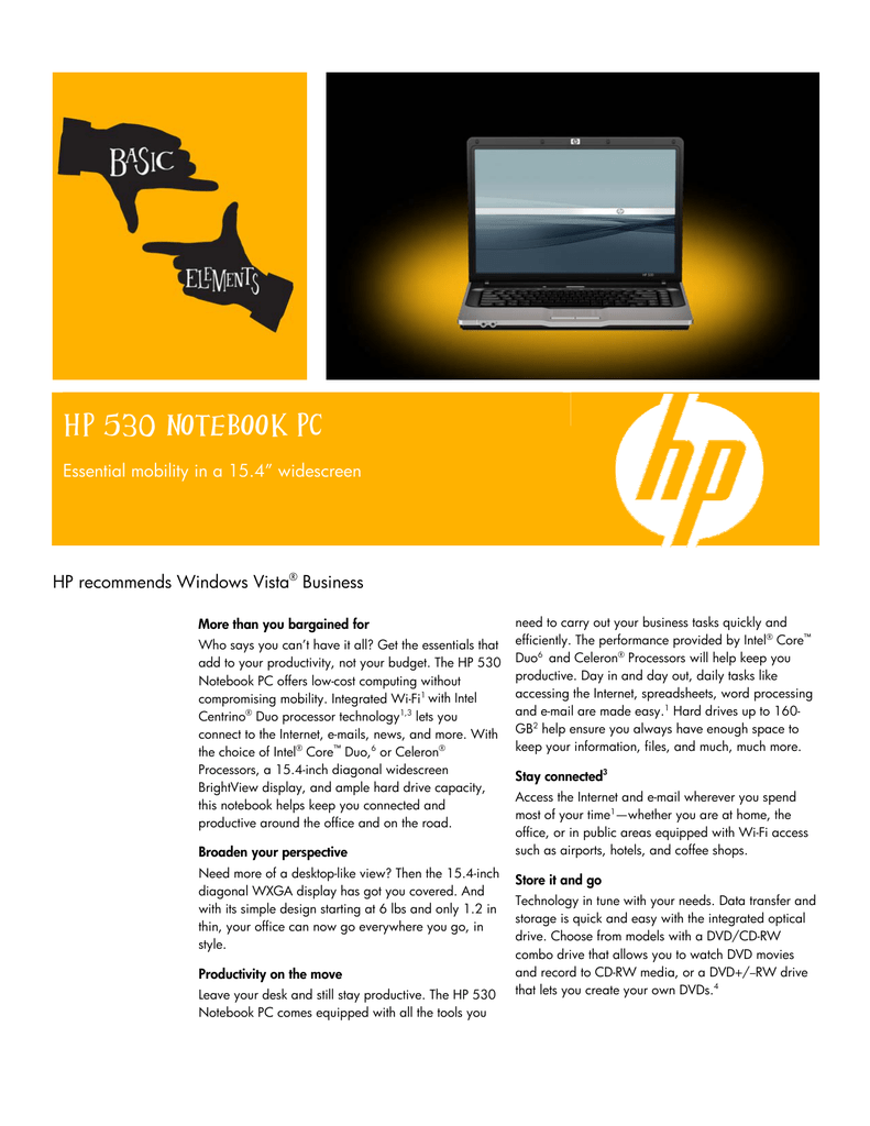 Hp 500 Notebook Pc Manualzz