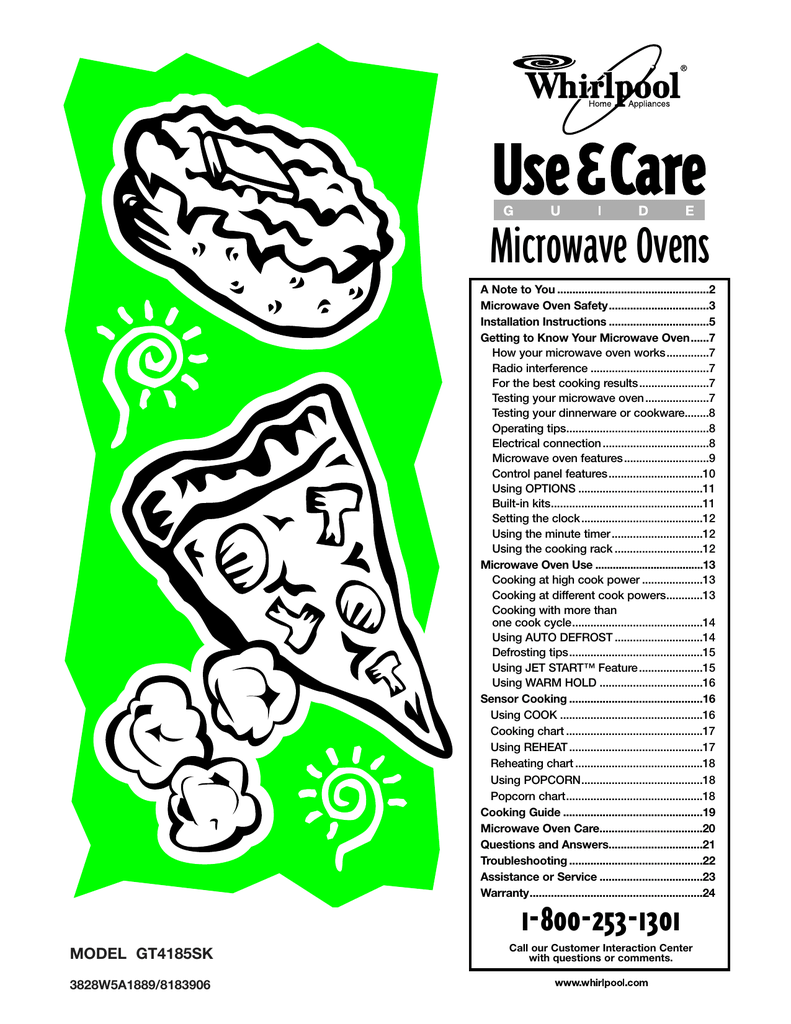 Whirlpool Microwave Repair Manual Manualzz