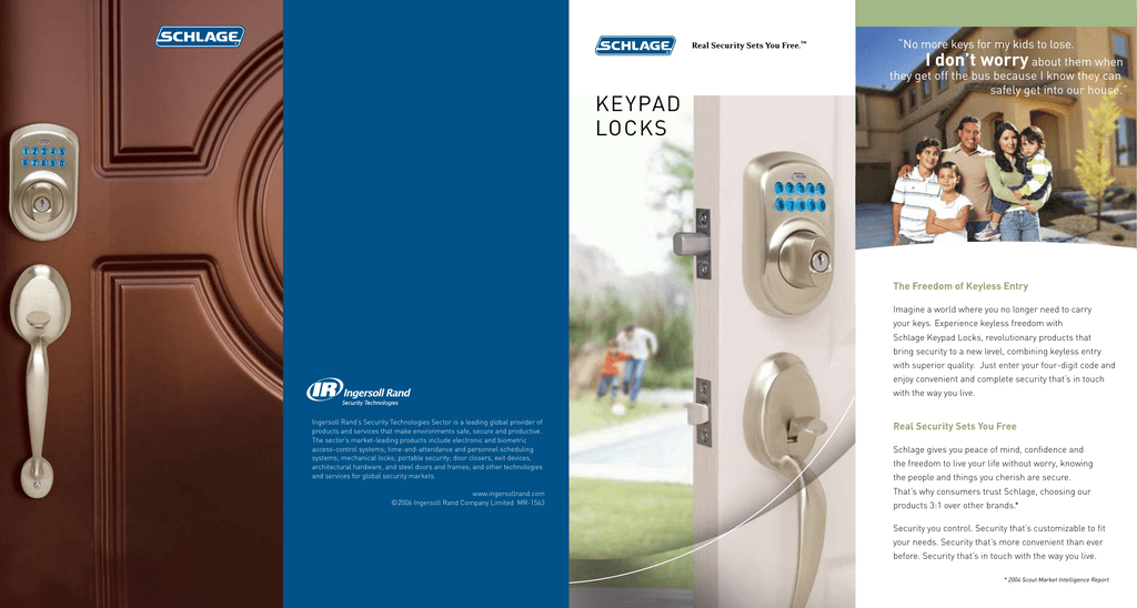 Keypad Locks Precision Door Hardware Co Inc Manualzz Com