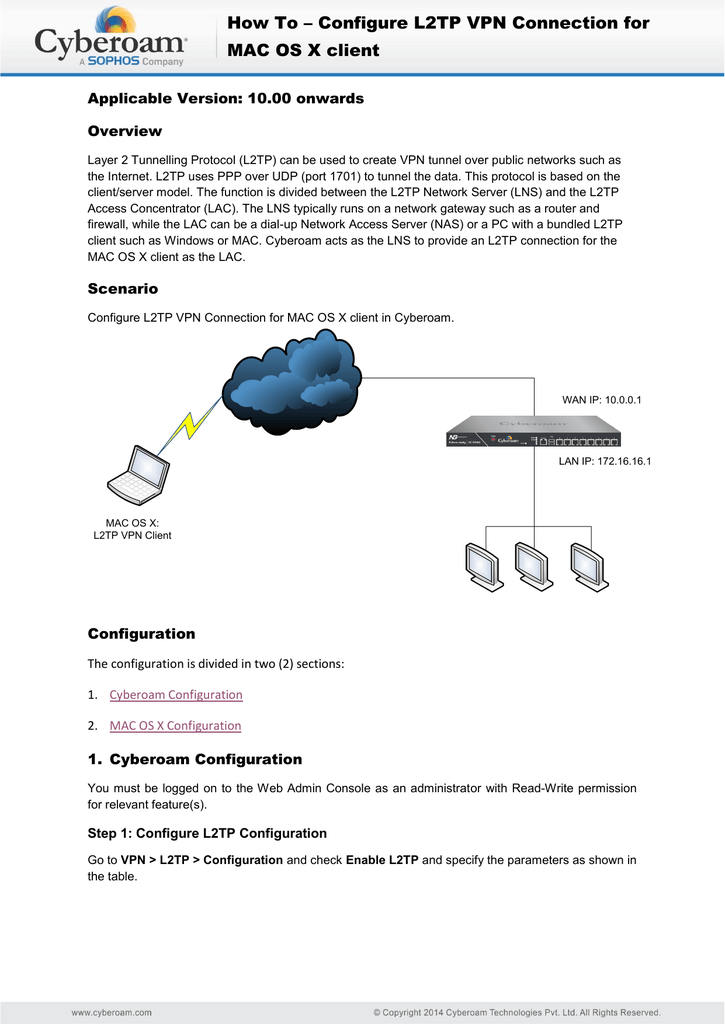 can i connect the osx vpn and another vpn on a mac