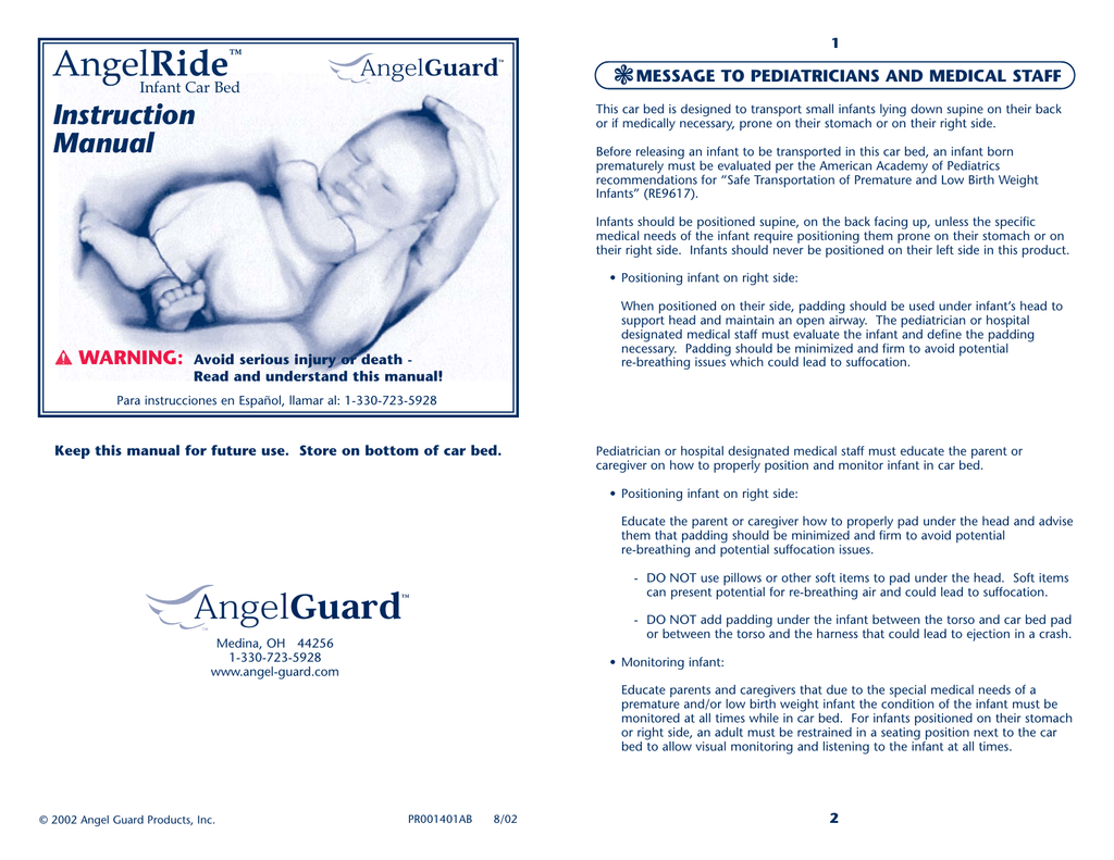 infant car bed for preemies by angel guard