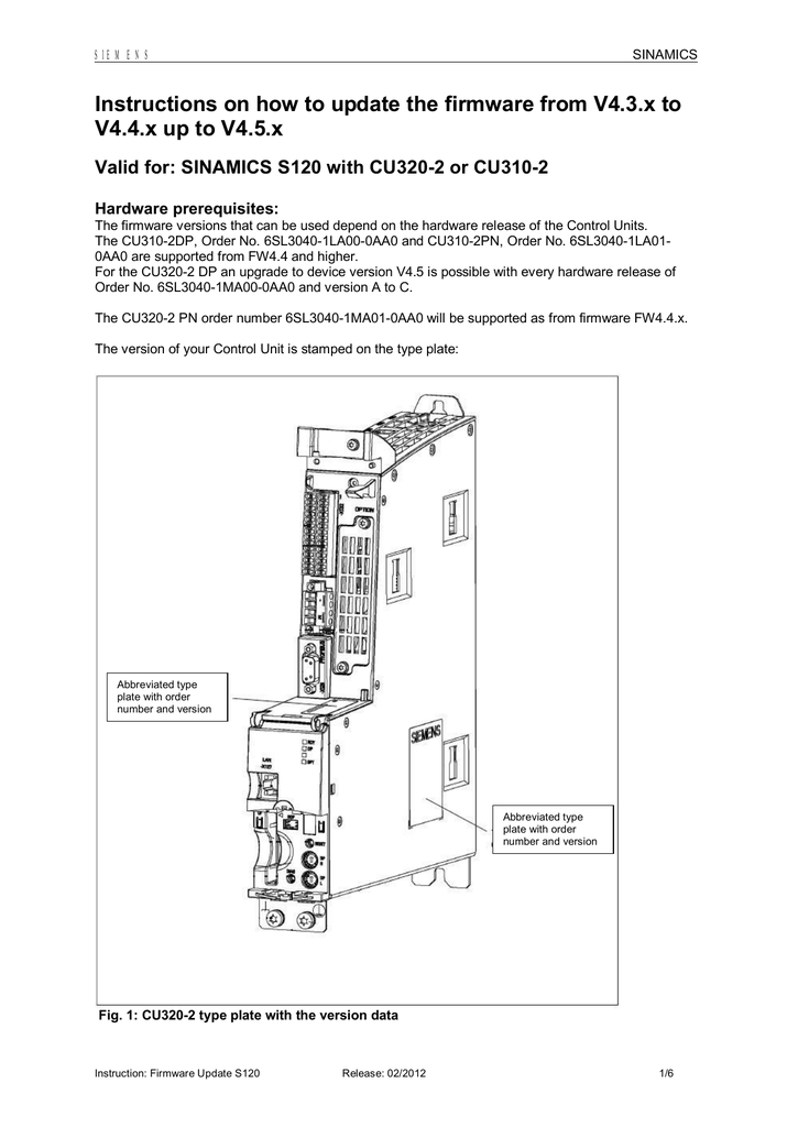 Instructions On How To Update The Firmware From Manualzz