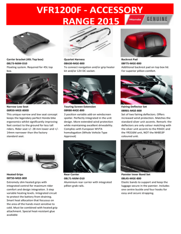 Vfr10f Accessory Range 15 Manualzz