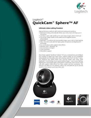logitech quickcam orbit af software