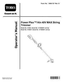 toro 51482 string trimmer