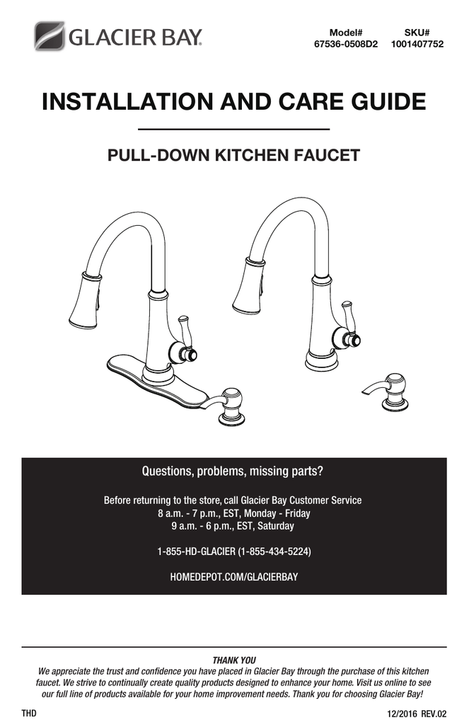 Glacier Bay Pull Out Kitchen Faucet Troubleshooting Review Home Co