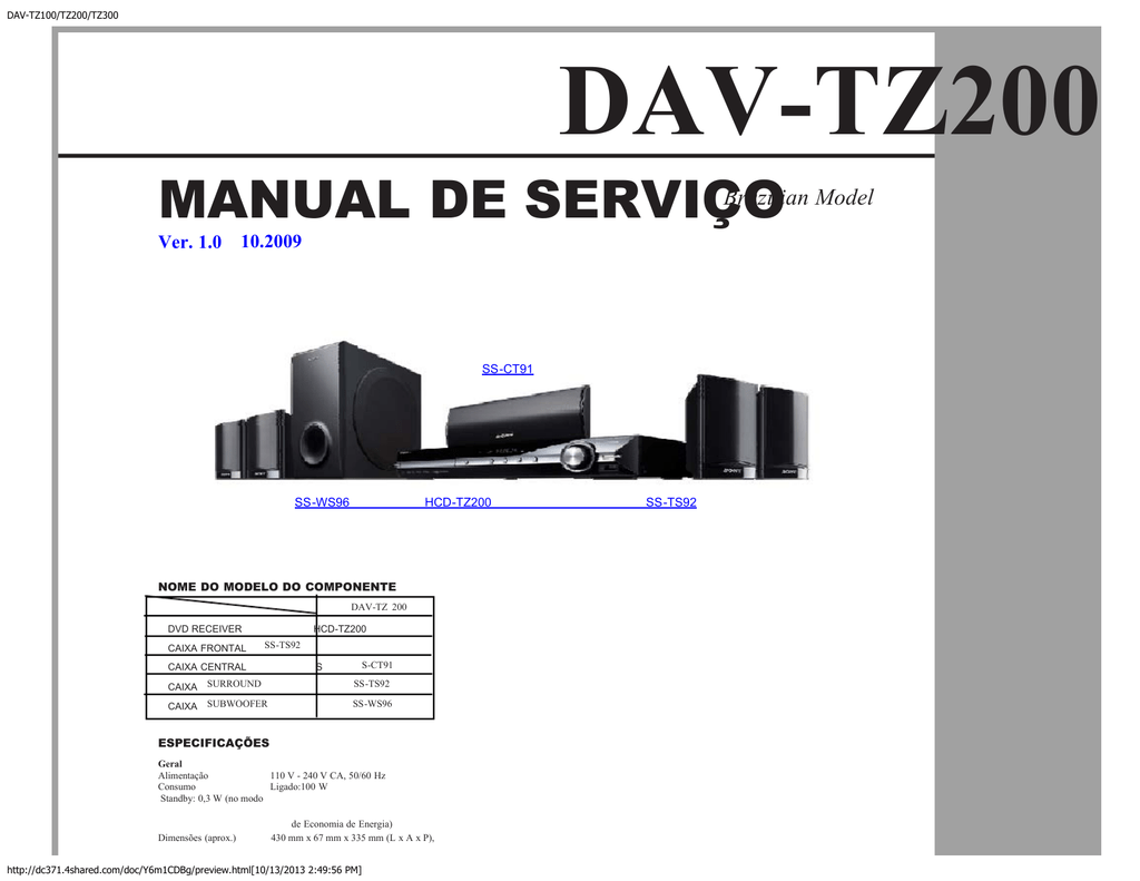 manual de serviço - Manualzz