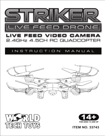 world tech toys striker drone manual