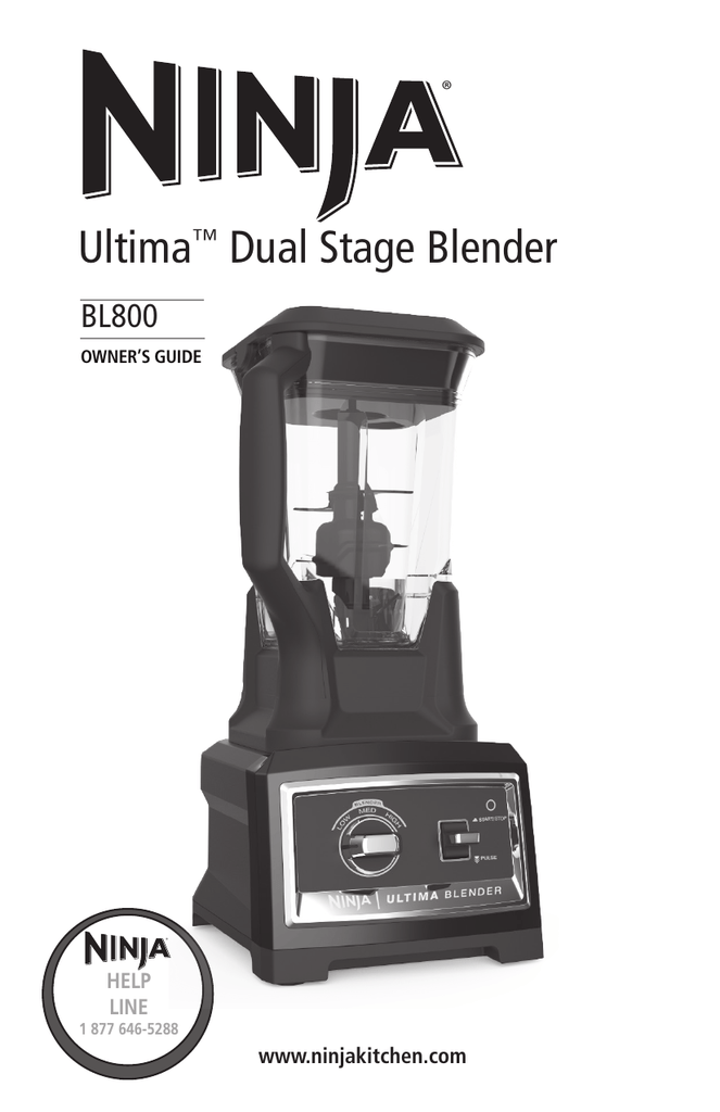 Ninja Ultima System BL820 Accessories - appliances - by owner