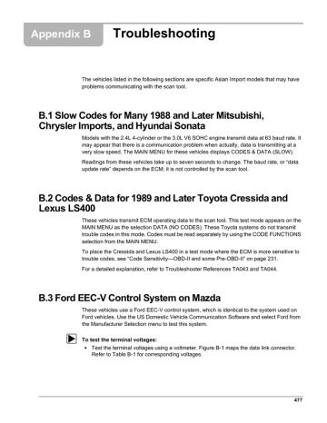 1989 toyota diagnostic codes