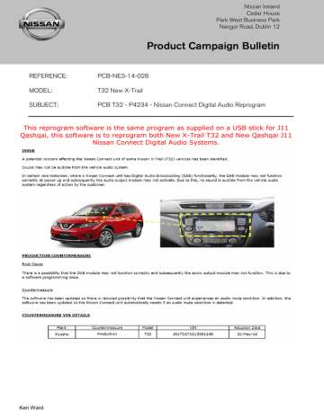 nissan connect software update for 2011 rogue