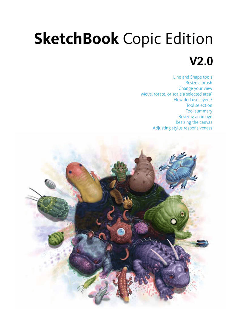 SketchBook Copic Edition Manualzz