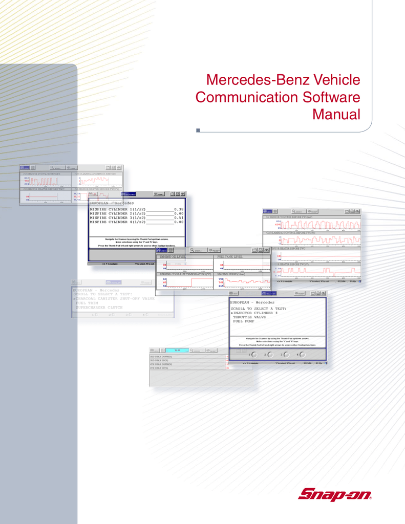 Mercedes-Benz Vehicle Communication Software Manual | Manualzz Chevy Express Van Wiring Diagrams Manualzz
