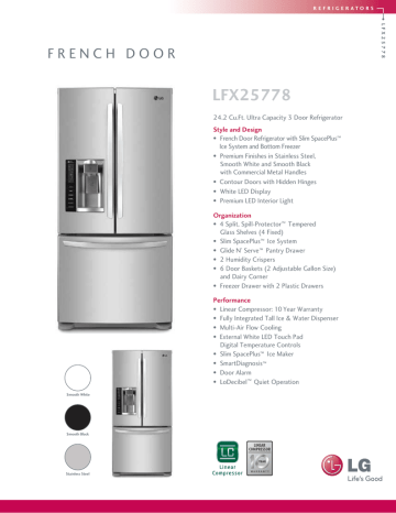 Lg Lfx25778sw Lfx25778st Specification Manualzz Lg Lfx25778sw Lfx25778st Specification Manualzz