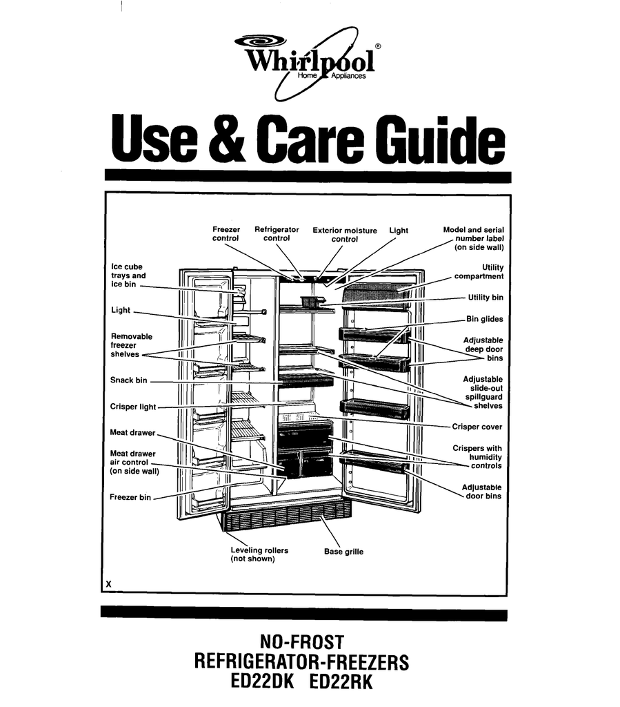 Whirlpool Refrigerator Repair Manual Manualzz