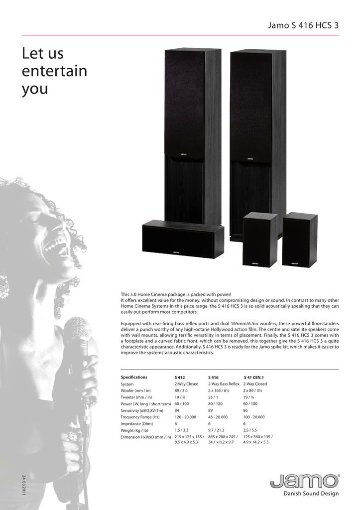jamo s416 price