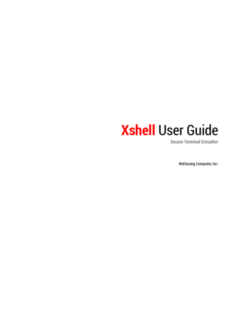 define starting directory xshell 5