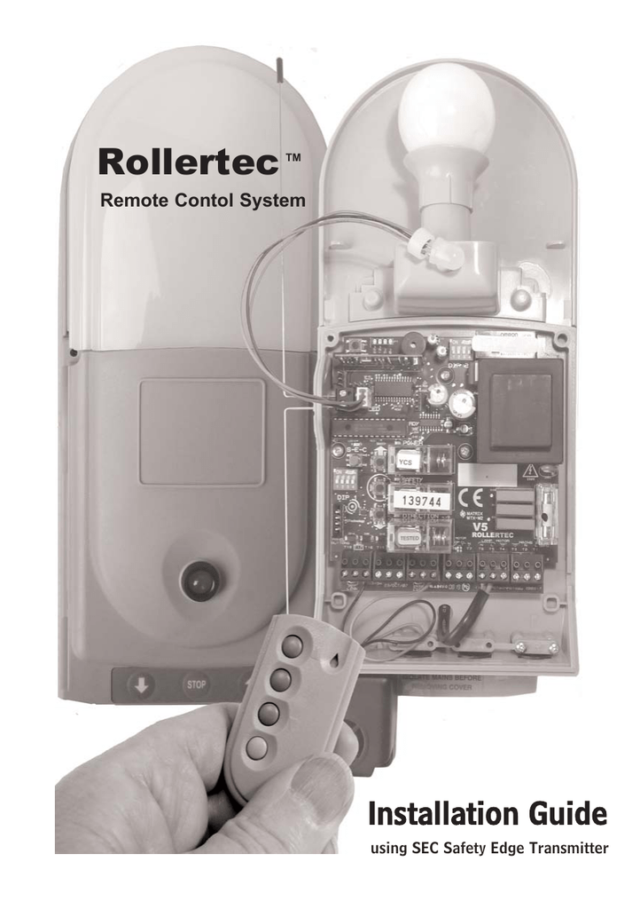 Neco Roller Shutter Garage Door Photocell Reflector Safety Beam Sensor 