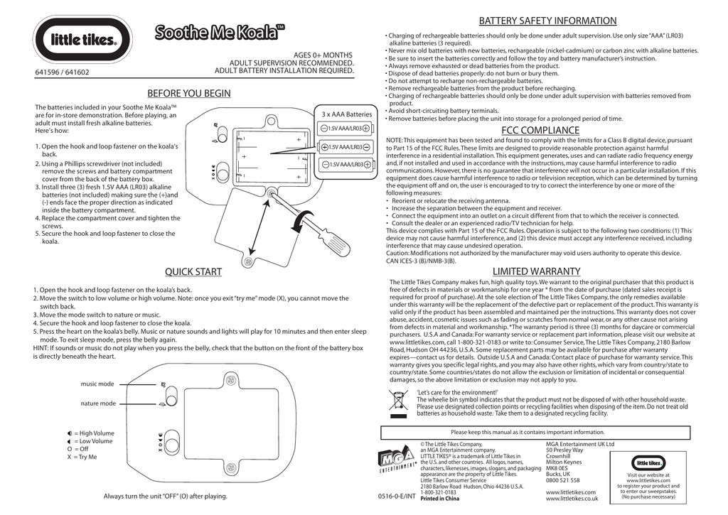 little tikes bumper cars instructions