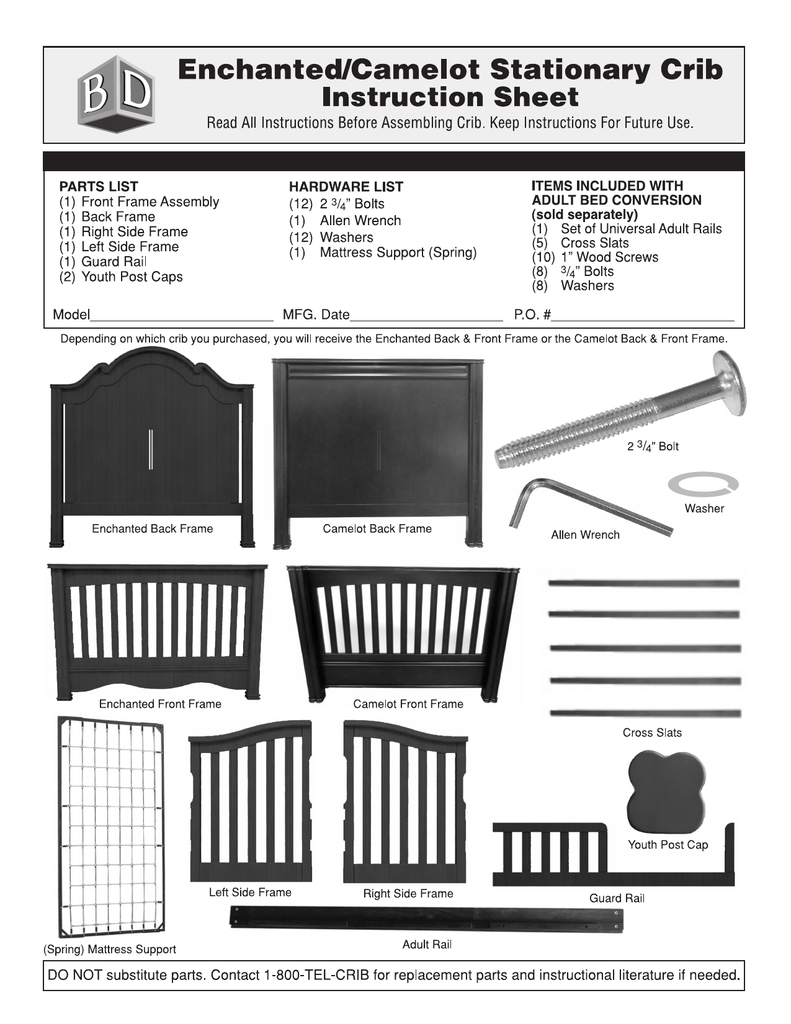 crib mattress spring replacement