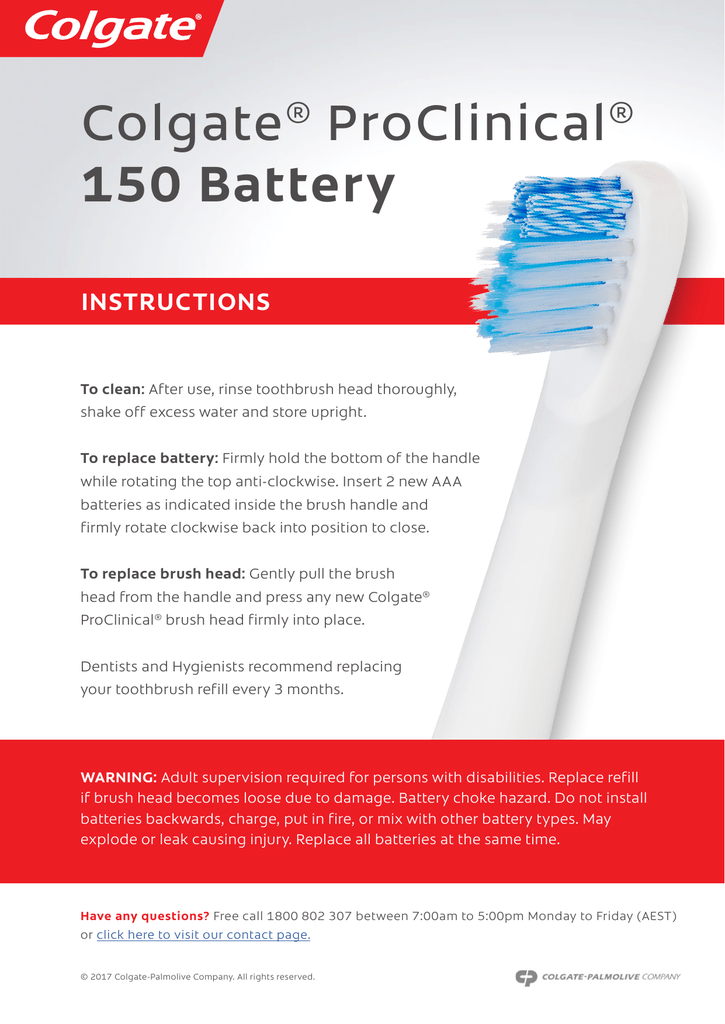 colgate pro clinical 150