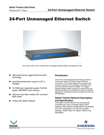 24-Port Unmanaged Ethernet Switch | Manualzz