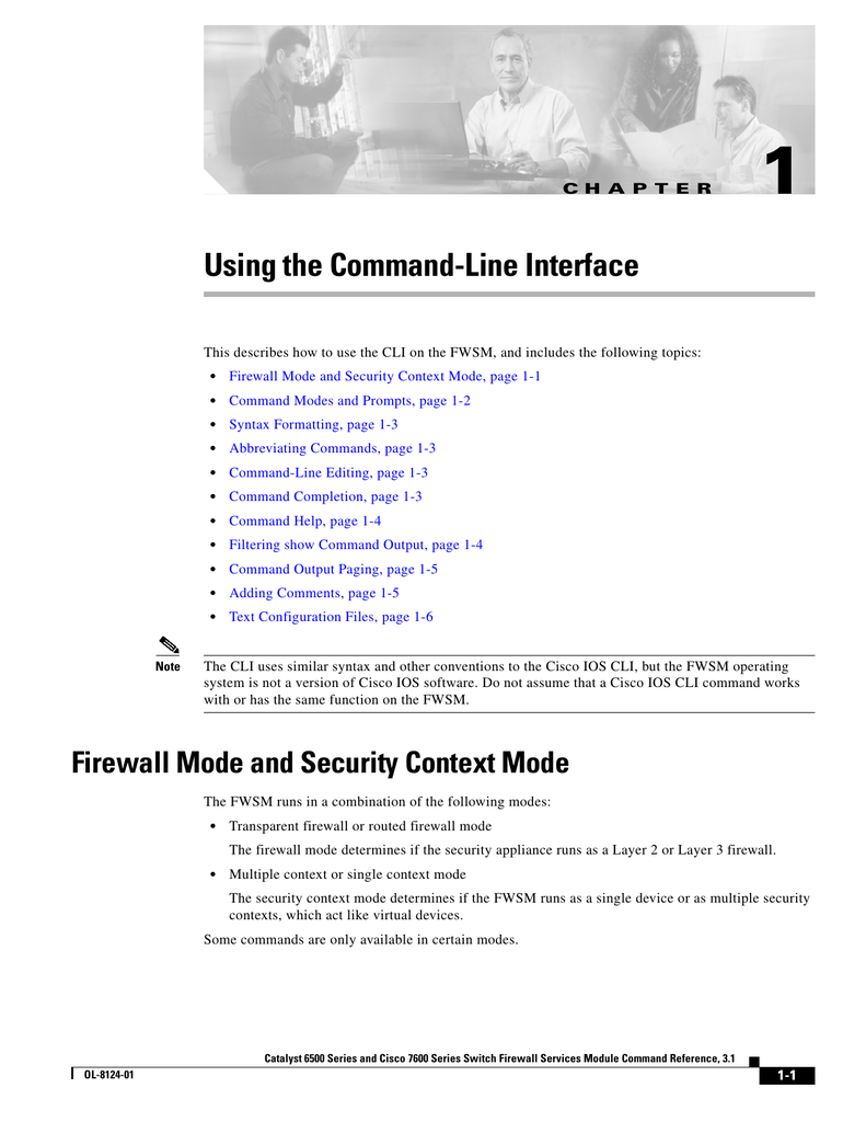 Using The Command Line Interface Manualzz
