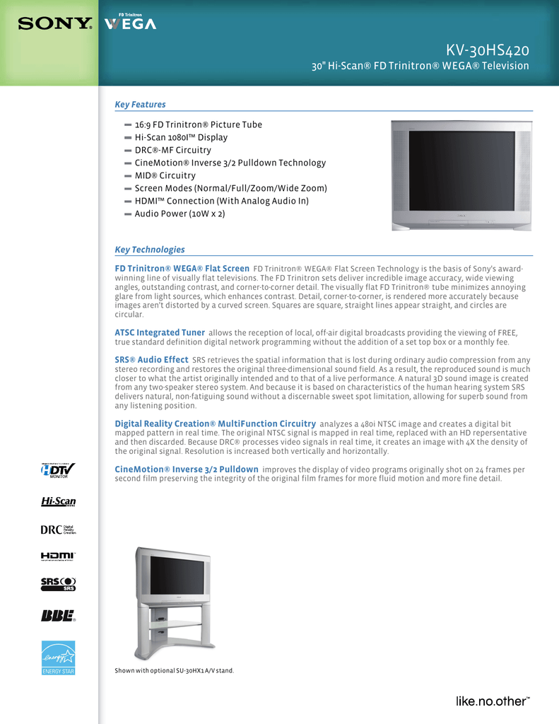 Kv 30hs420 Manualzz