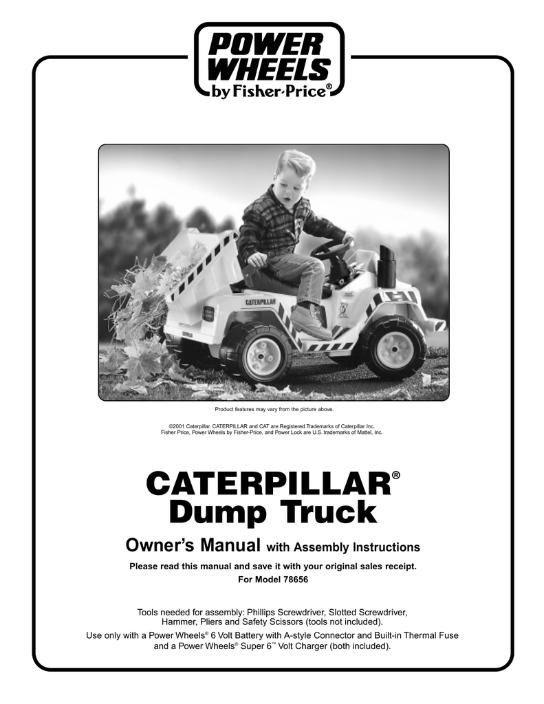 caterpillar power wheels