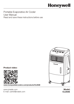 Honeywell CL25-1941-KIT - Manual, User guide | manualzz.com