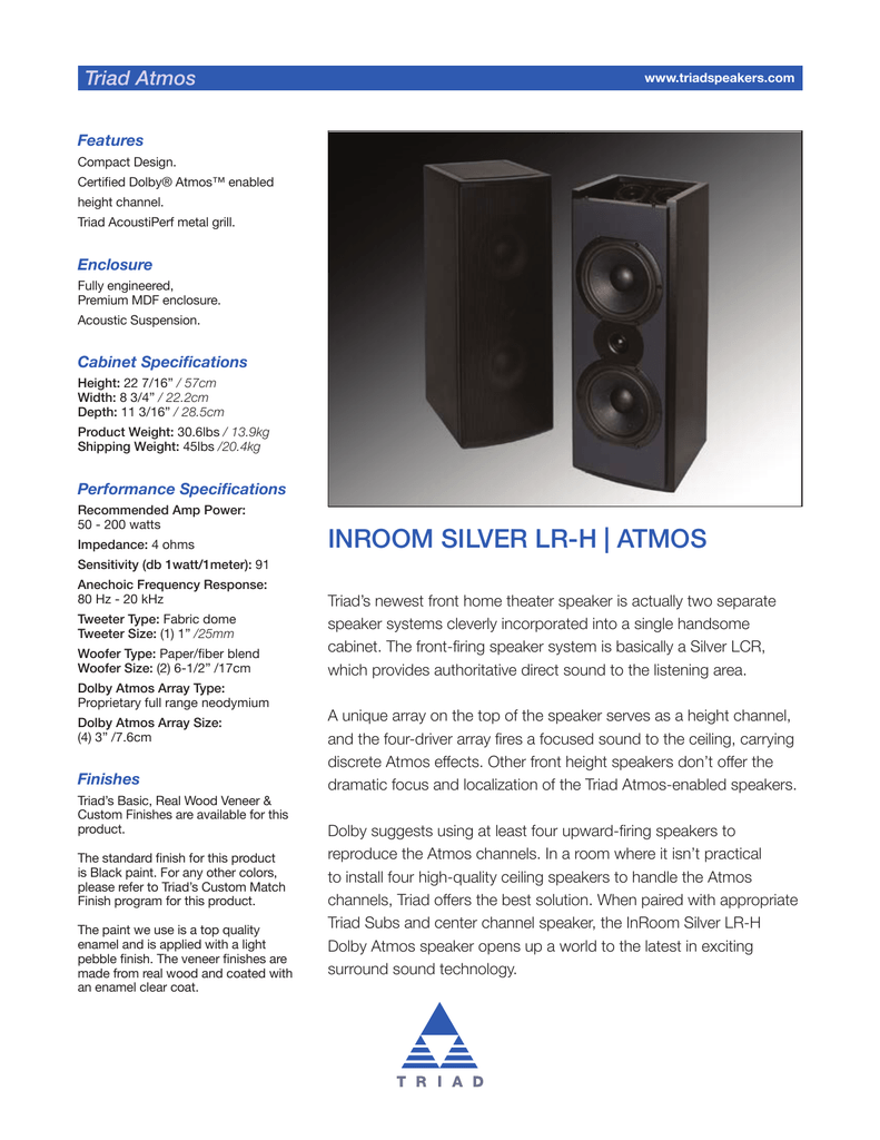 effects of cabin volume on speaker enclosure design