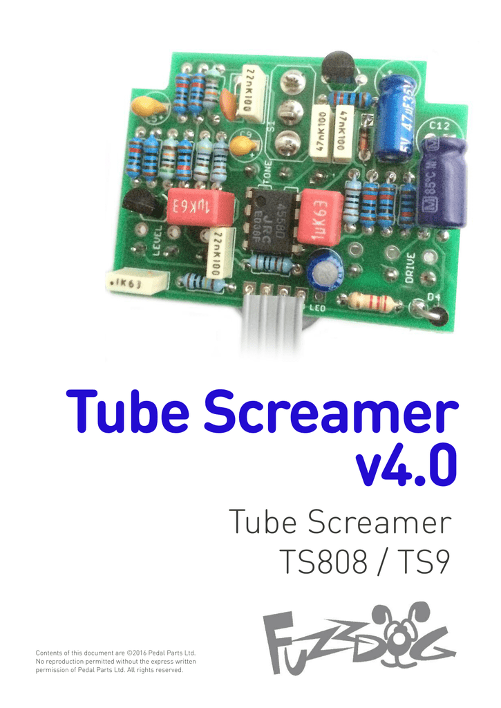 Ts9 tube screamer schematic