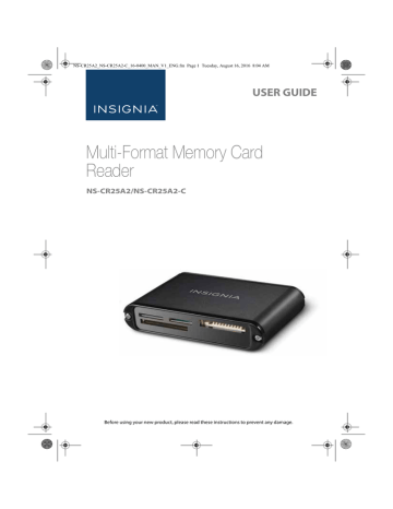 insignia usb 3 multi-format memory card reader mac