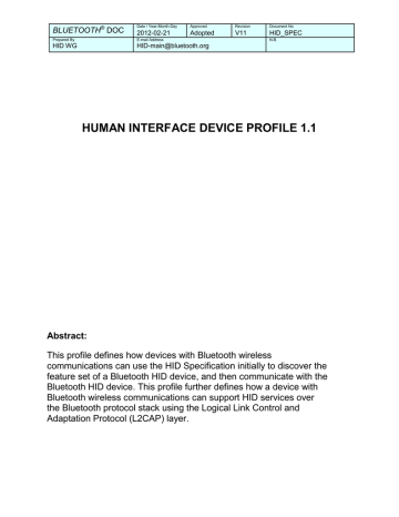 hid usage tables 1.12