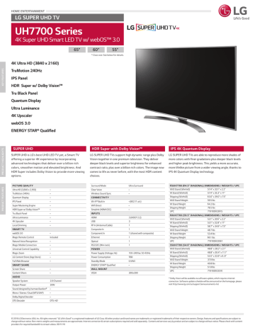 LG 55UH7700 LED & LCD TV User manual | Manualzz